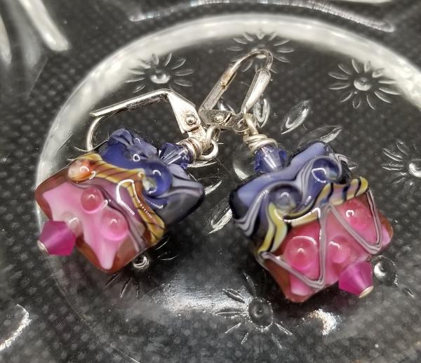 Purple/Pink Earrings picture