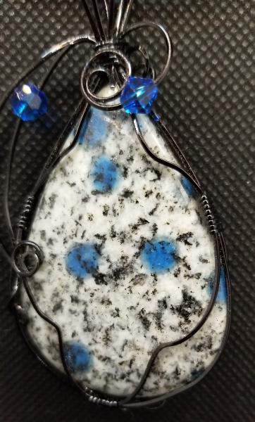 K 2 Jasper Wire Wrapped Pendant picture