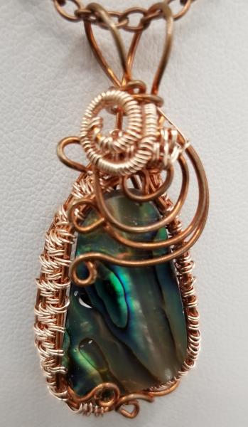 Abalone in Copper Pendant picture