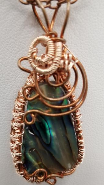 Abalone in Copper Pendant picture