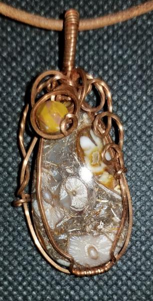 Agate Wire Wrapped Pendant picture