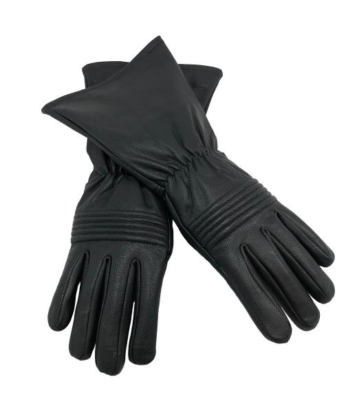 Ranger Hero Gloves for Cosplay /Long gauntlet/ Genuine Goat Leather