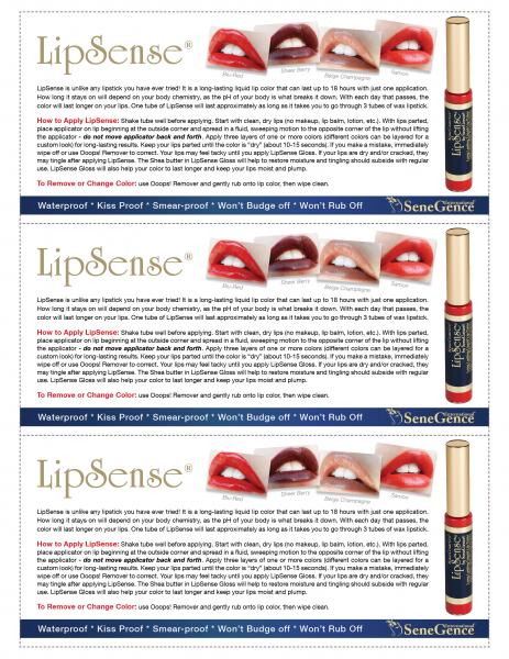 Senegence international ( lipsense)