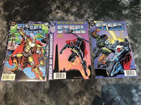 Steel Comics (All 3)