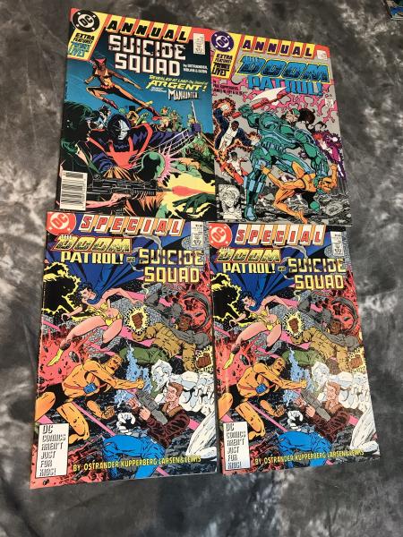 Suicide Squad and Doom Patrol Comics picture