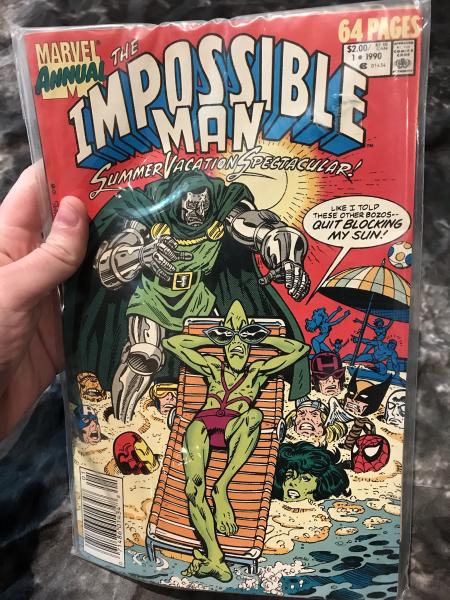 Impossible Man #1 (1990, Marvel) picture