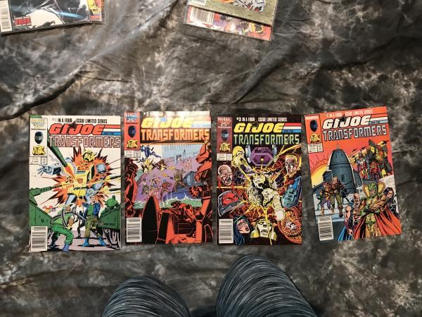 G.I. Joe Transformers 4 Issue Series (1987, Marvel)