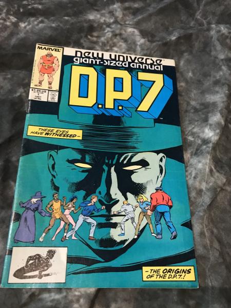 D.P. 7 Annual #1 (1987, Marvel)