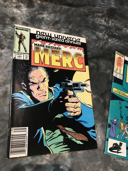 Mark Hazzard Merc Annual #1 (1987, Marvel)