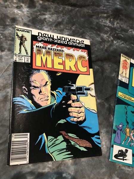 Mark Hazzard Merc Annual #1 (1987, Marvel) picture