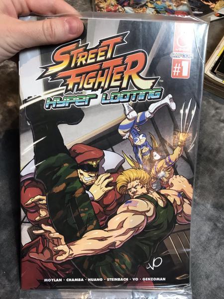 (Never Opened) Street Fighter Hyper Looting #1 Exclusive LC Edition
