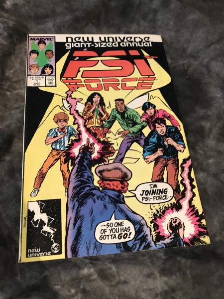 PSI-Force Annual #1 (1987, Marvel)