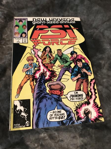 PSI-Force Annual #1 (1987, Marvel) picture