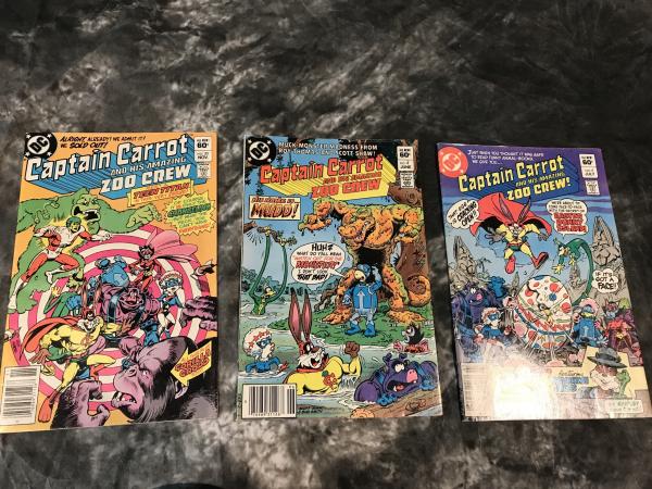Captain Carrot and the Zoo Crew (3 total)
