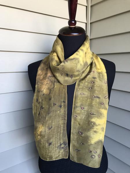 Bronze Silk Habotai Scarf picture