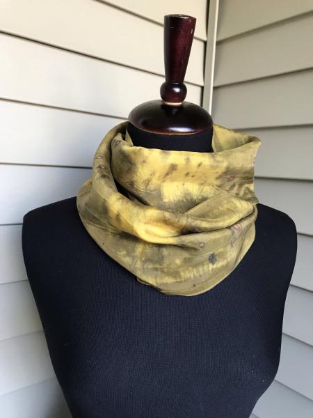 Bronze Silk Habotai Scarf picture