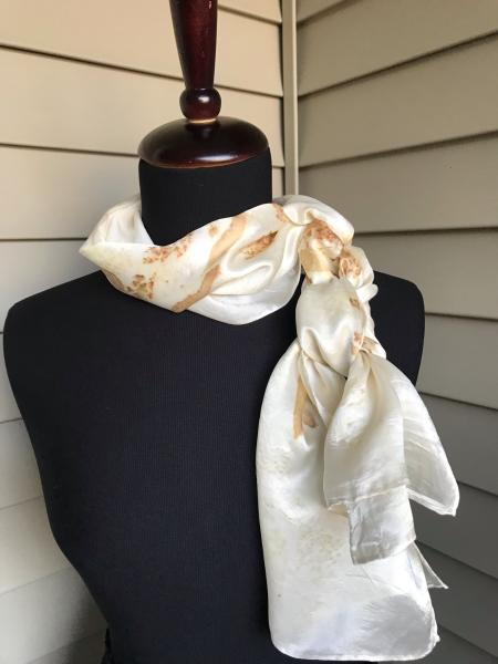 Eucalyptus Silk Satin Scarf picture