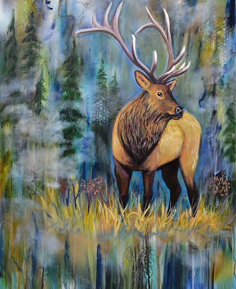 Majestic Elk  print