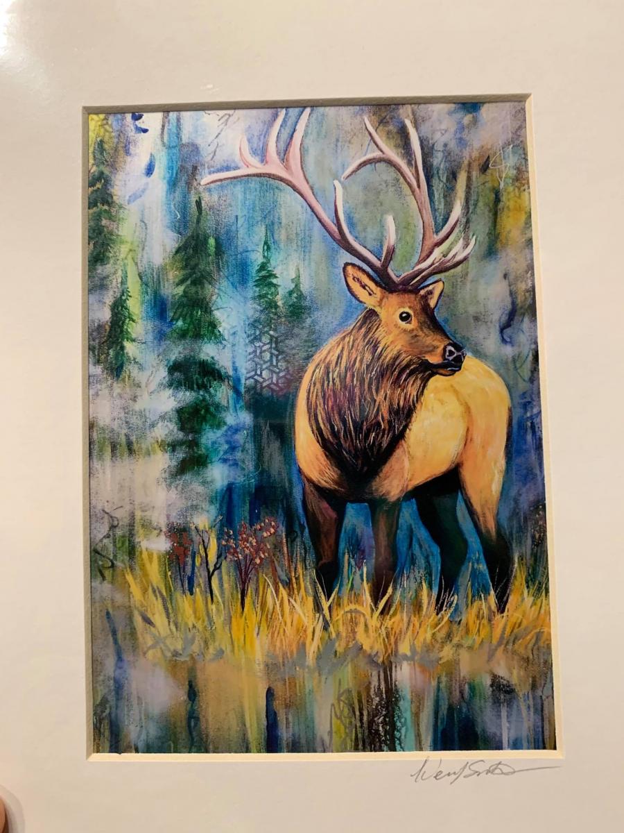 Majestic Elk  print picture