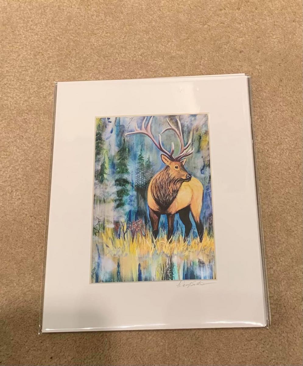 Majestic Elk  print picture