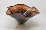 Copper Wavy Bowl