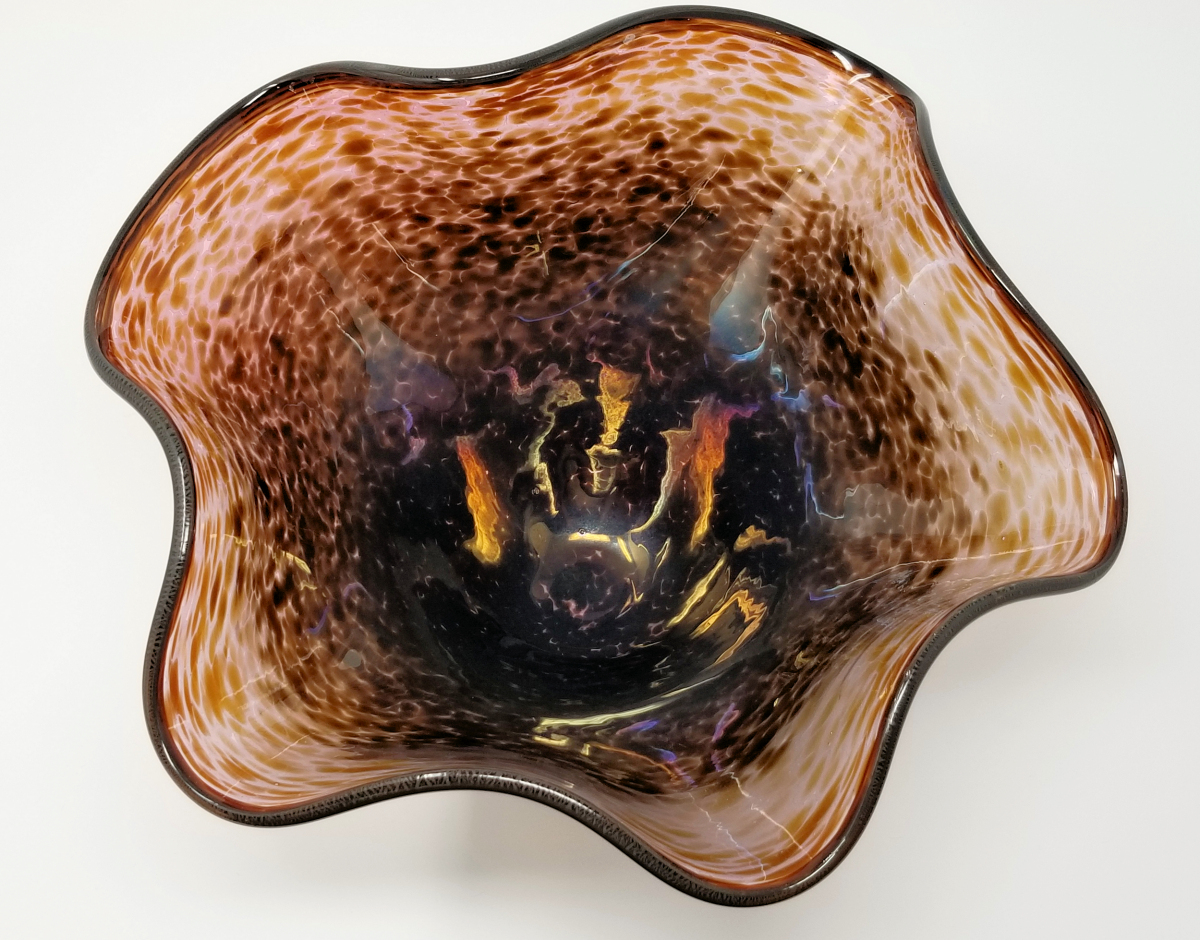 Copper Wavy Bowl picture
