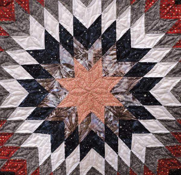 Lone Star Quilted Wallhanging picture