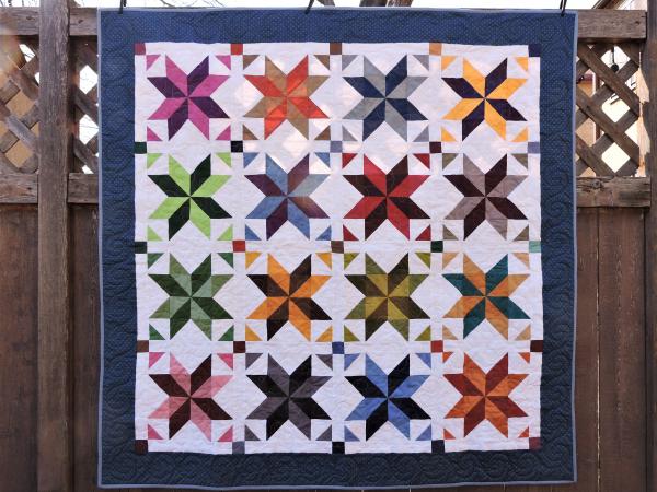 Eight Pointed Star Quilt picture