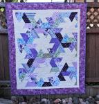 Pastel Half Hexagon Quilt