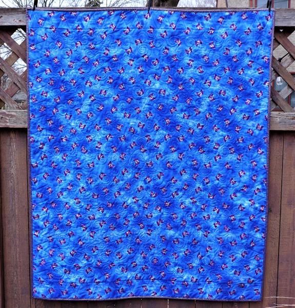 Sparkle Star Quilted Wallhanging picture