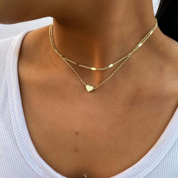 Gold Pendant Necklace