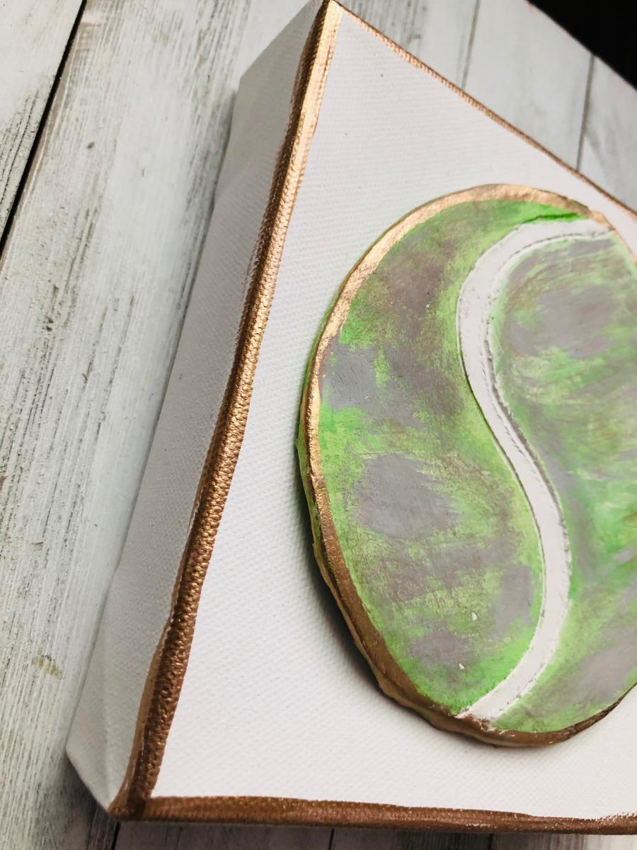 Tennis Ball on Canvas picture