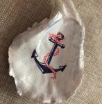 Oyster Trinket Dish - Anchor