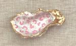 Oyster Trinket Dish - Pink Leopard