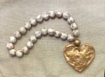 Chunky Blessing Beads - Heart