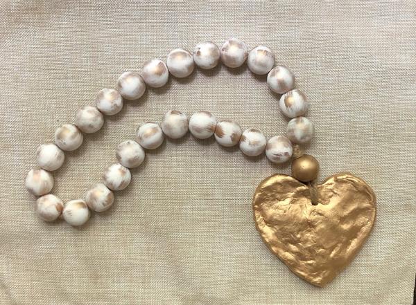 Chunky Blessing Beads - Heart picture