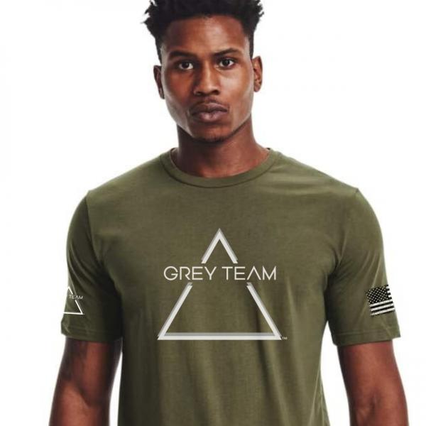 Grey Team Logo T-Shirt picture