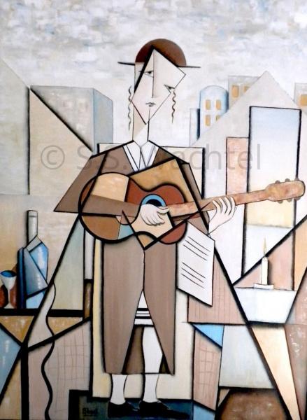 Man with a Guitar. The Hassid picture