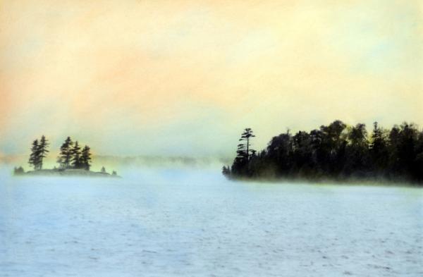 Michigan Mist #1 - handpainted/reproduction picture