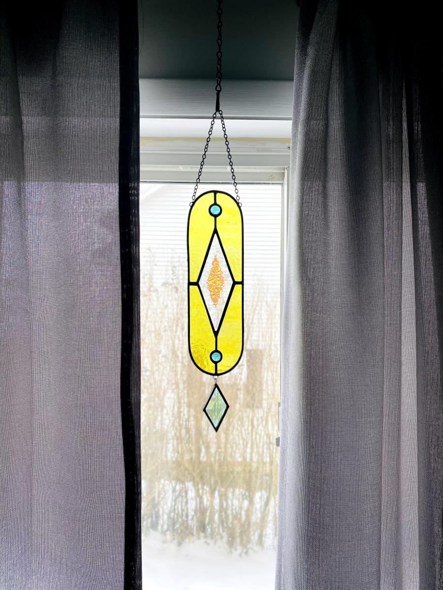 Dichro Bevel Stained Glass Sun Catcher picture