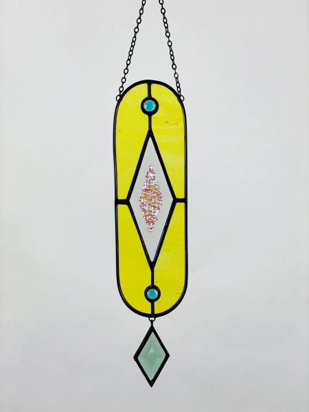 Dichro Bevel Stained Glass Sun Catcher