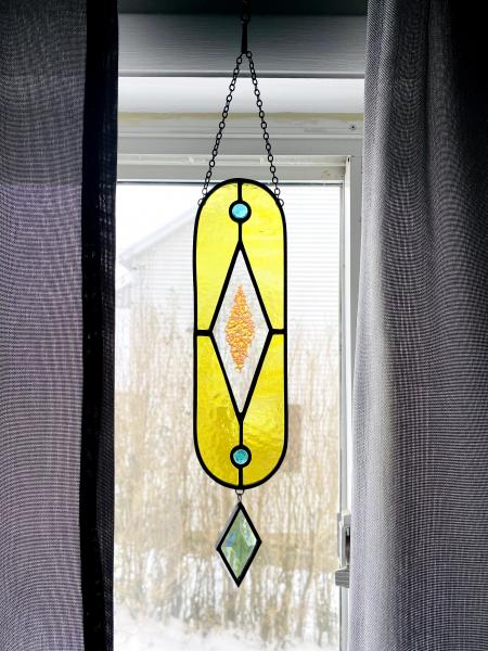 Dichro Bevel Stained Glass Sun Catcher picture