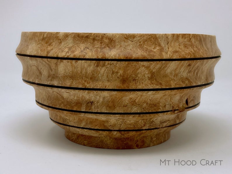 Mellifera - Hand-Turned Maple Bowl picture