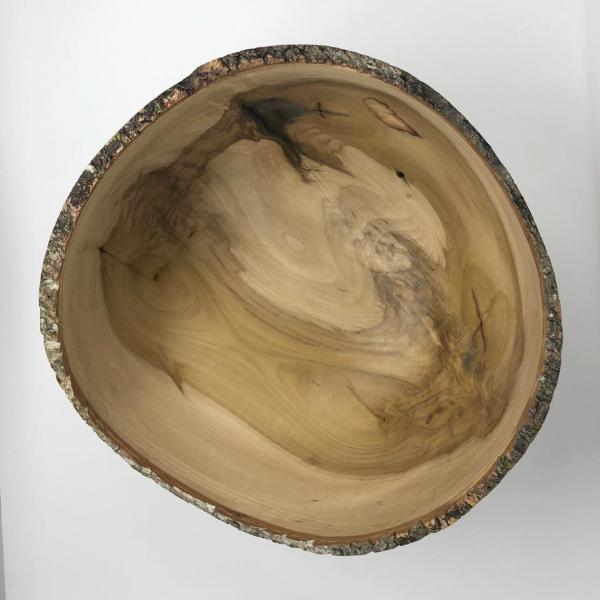 Dragonfly - Large Live Edge Maple Wood Bowl picture