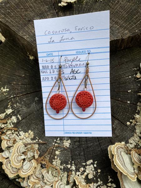 Cinnabar Earrings