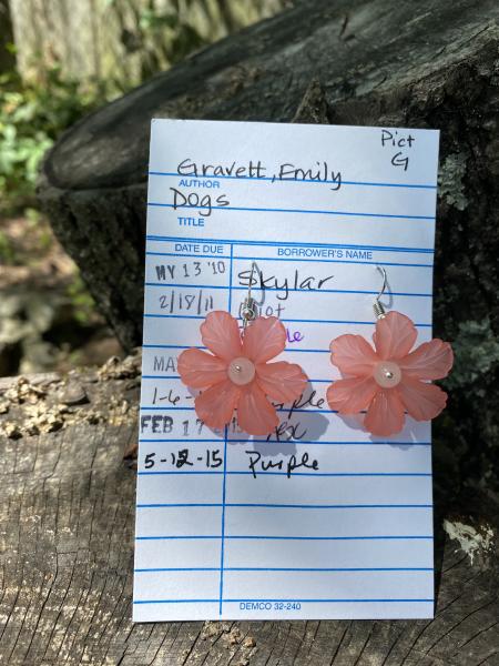 Pink Flower Earrings picture