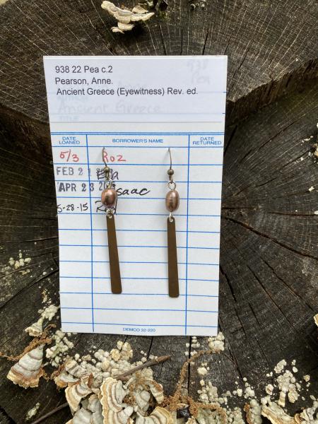 Bronze Drop Earrings picture