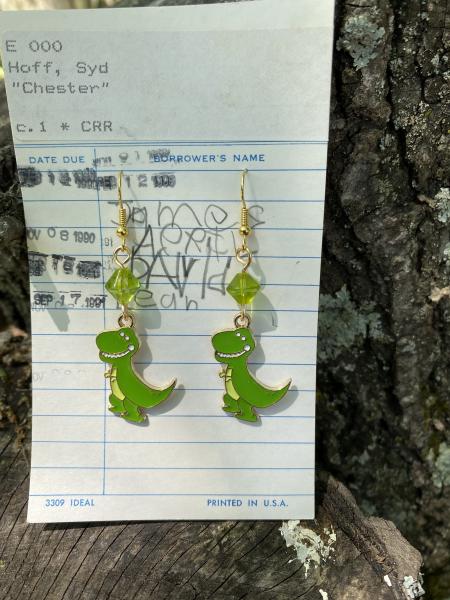 Dinosaur Earrings picture