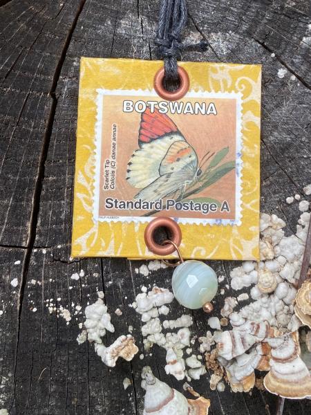 Botswana Stamp Necklace