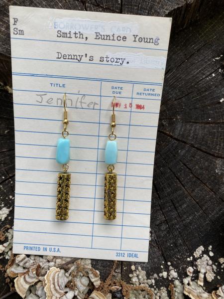 Gold Star Earrings picture